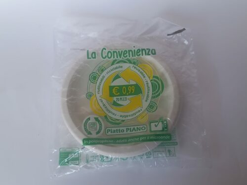 02B-321-PIATTI PIANI LA CONENIENZA 20PZ 12gr 88CF